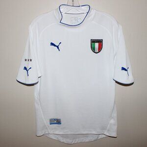 rare mint vintage Puma ITALY ITALIA 2003-04 away football shirt soccer jersey